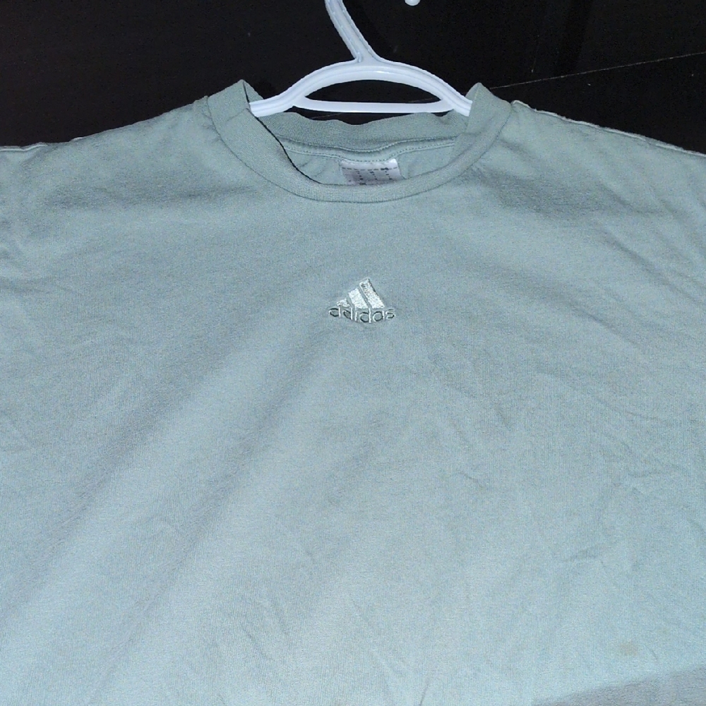 Adidas Men's Light Green Tee